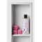 Alfi Brand 8" x 36" White Matte SS Vertical Triple Shelf Bath Shower Niche ABNC0836-W - alternate 8